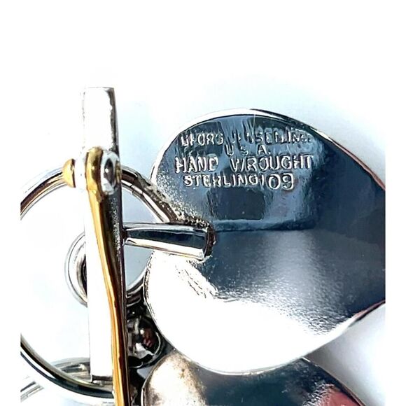 Georg Jensen Estate Vine Leaves Brooch Silver GJ33 - Picture 9 of 15